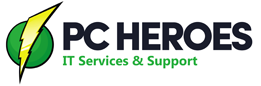 PC Heroes Logo - Computer Repair, iPhone Repair, iPad repair and more
